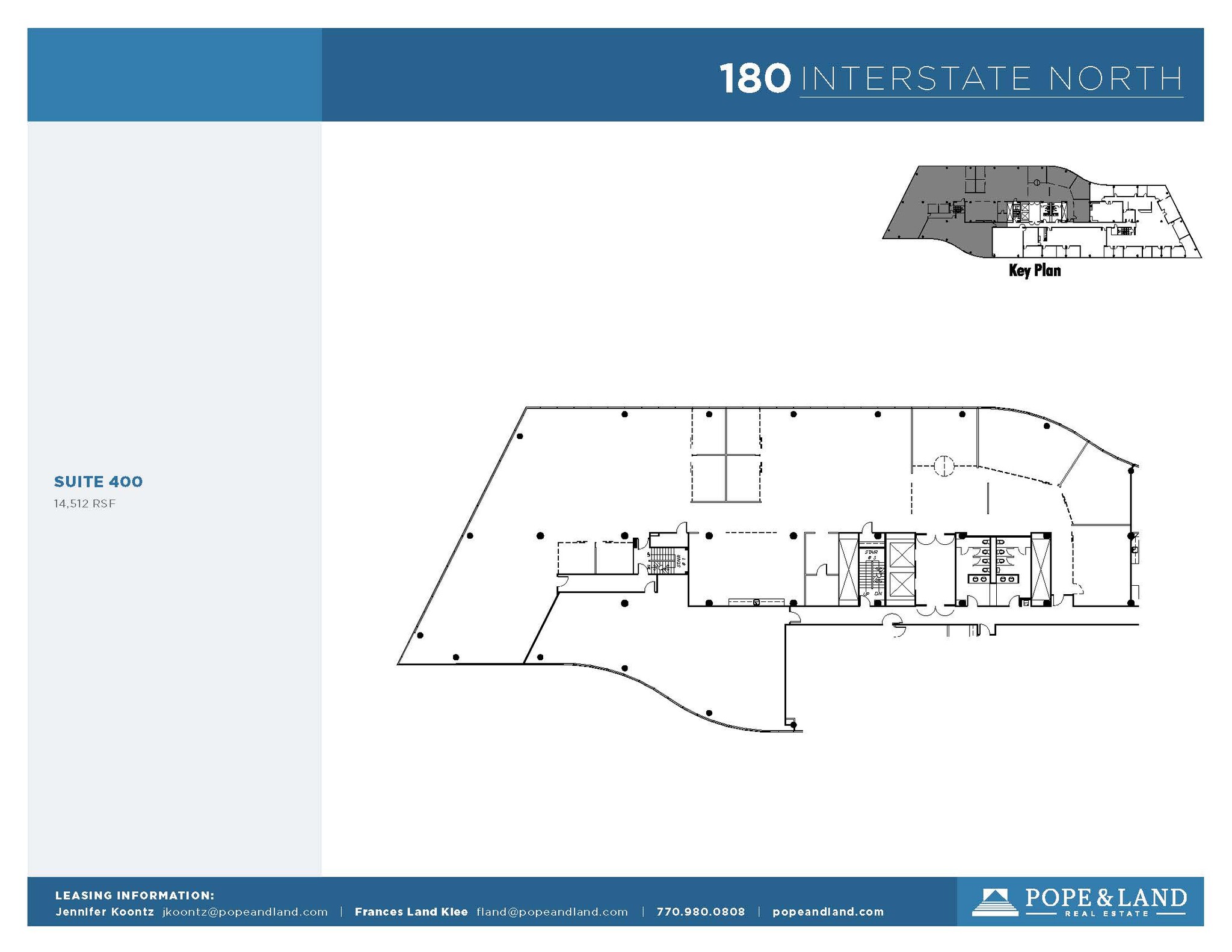 180 Interstate N Pky SE, Atlanta, GA en alquiler Plano de la planta- Imagen 1 de 2