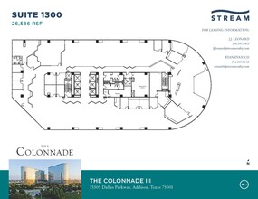 15301 N Dallas Pky, Addison, TX en alquiler Plano de la planta- Imagen 1 de 1