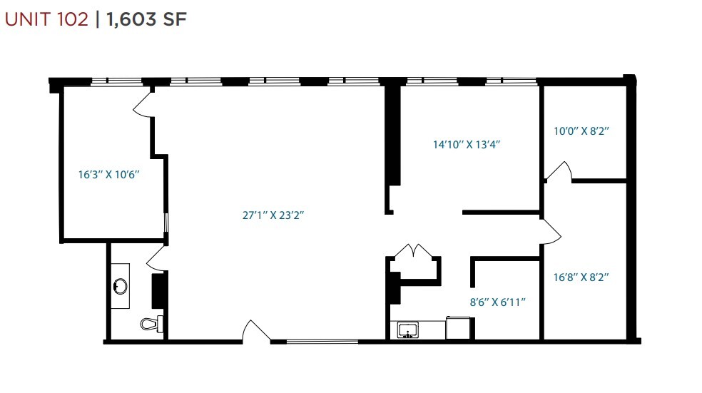 15331 16th Ave, Surrey, BC en alquiler Plano de la planta- Imagen 1 de 1