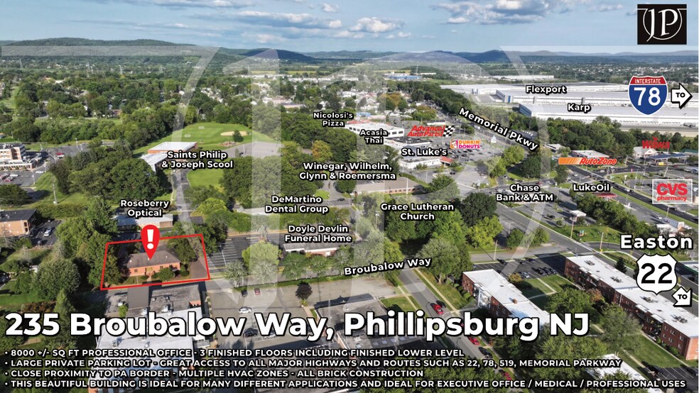 235 Broubalow Way, Phillipsburg, NJ en alquiler - Foto del edificio - Imagen 1 de 46