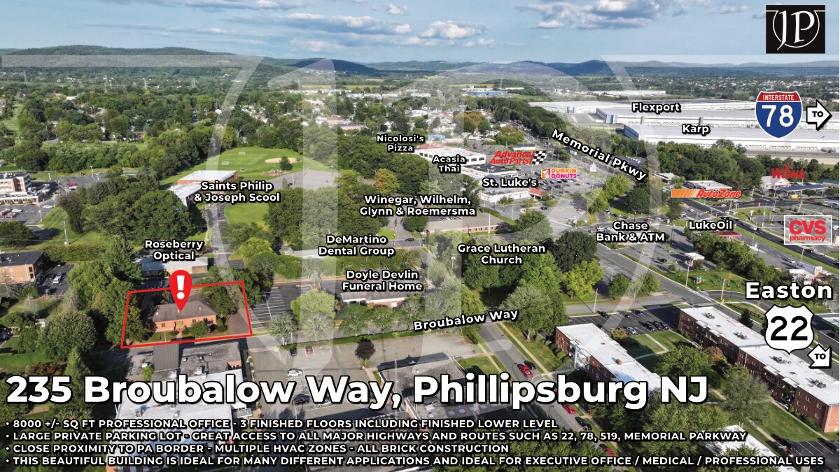 235 Broubalow Way, Phillipsburg, NJ en alquiler Foto del edificio- Imagen 1 de 47