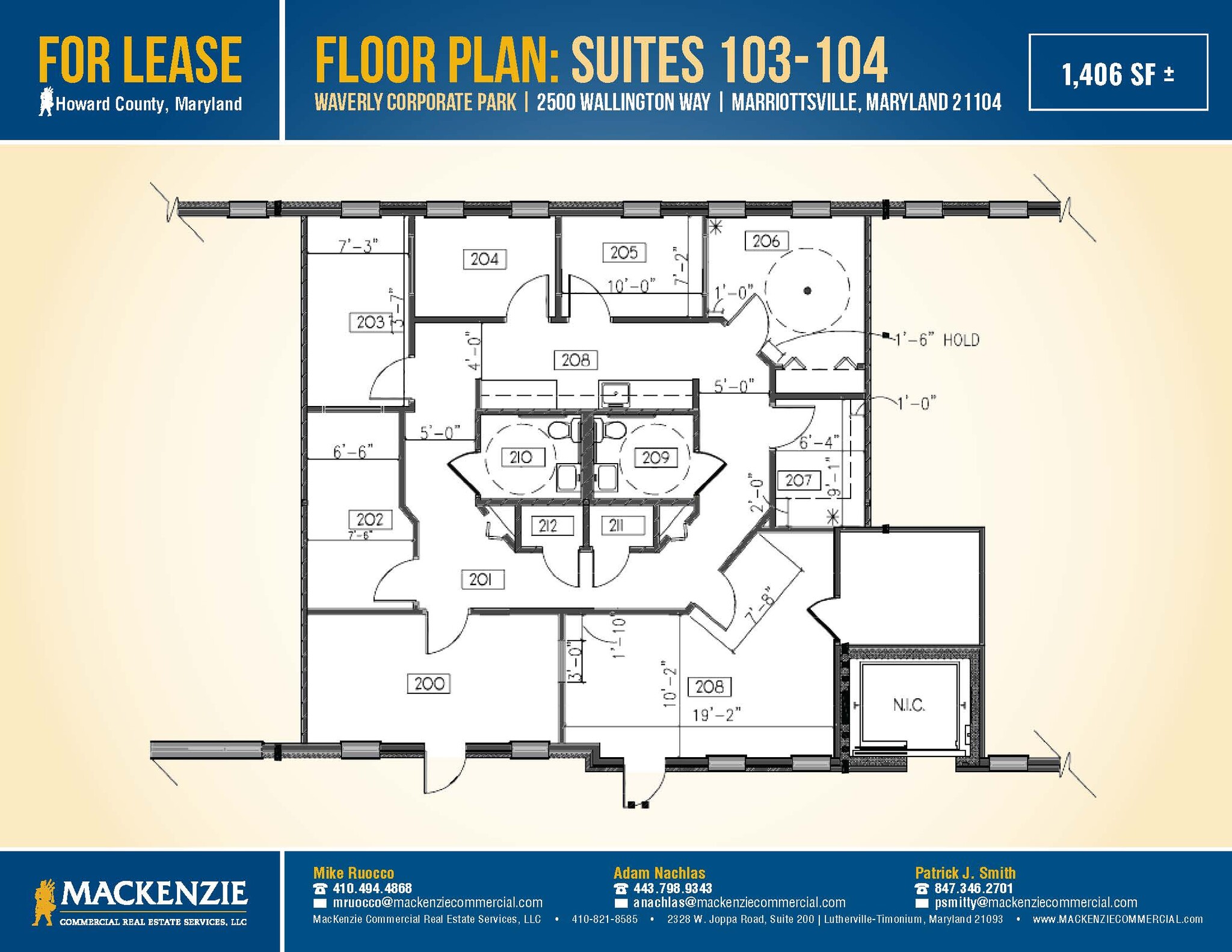 2500 Wallington Way, Marriottsville, MD en alquiler Plano de la planta- Imagen 1 de 1