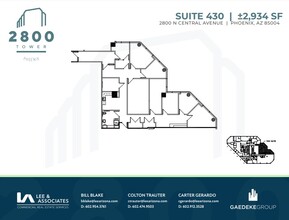 2800 N Central Ave, Phoenix, AZ en alquiler Plano de la planta- Imagen 1 de 1