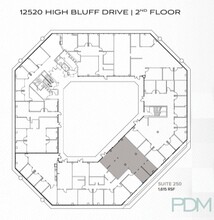 12520 High Bluff Dr, San Diego, CA en alquiler Plano de la planta- Imagen 1 de 1