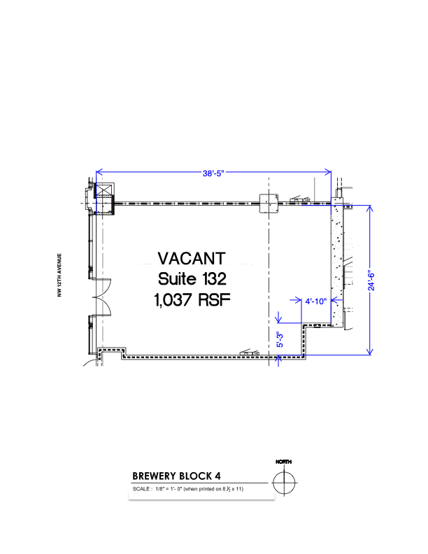 1125 NW Couch St, Portland, OR en alquiler Plano de la planta- Imagen 1 de 1