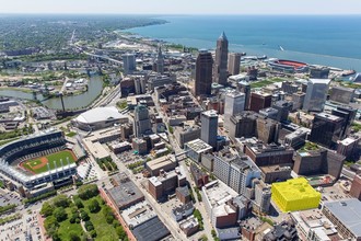 1255-1275 Euclid Ave, Cleveland, OH - VISTA AÉREA  vista de mapa