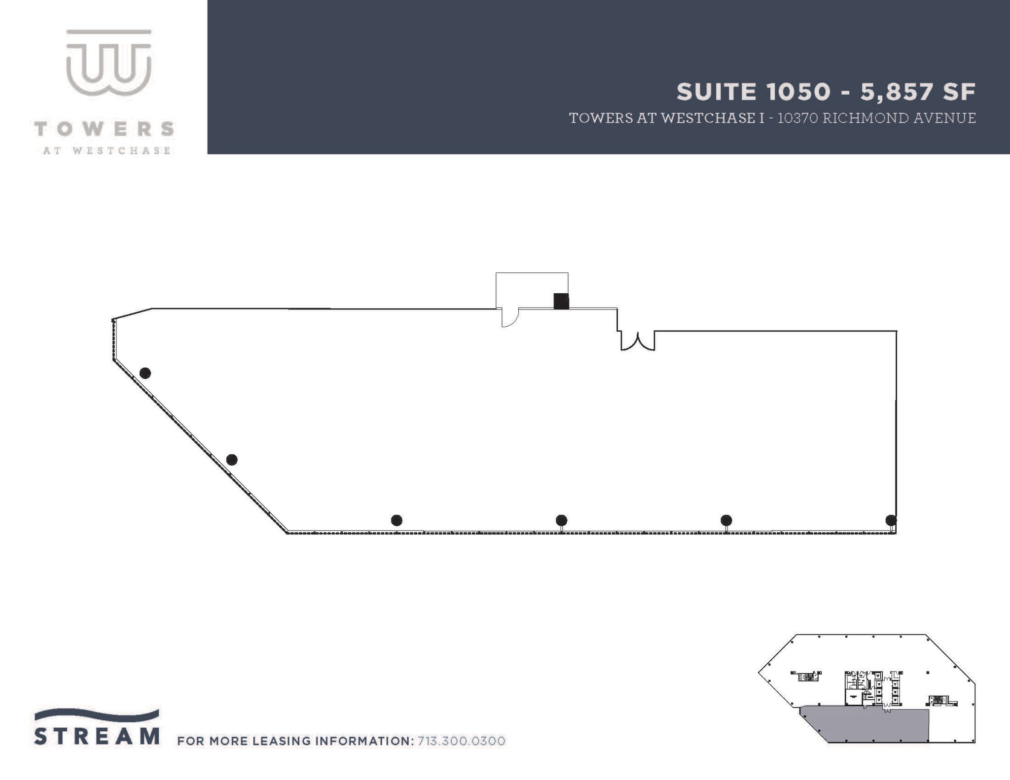 10370 Richmond Ave, Houston, TX en alquiler Plano de la planta- Imagen 1 de 1