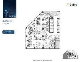 311 S Wacker Dr, Chicago, IL en alquiler Plano de la planta- Imagen 1 de 1