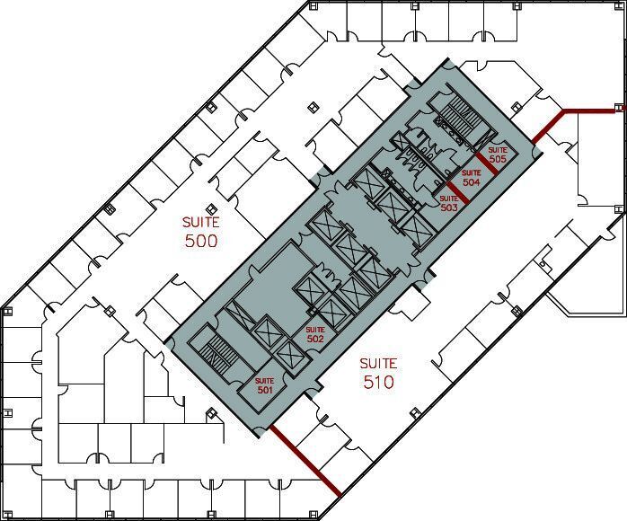 401 B St, San Diego, CA en alquiler Plano de la planta- Imagen 1 de 1