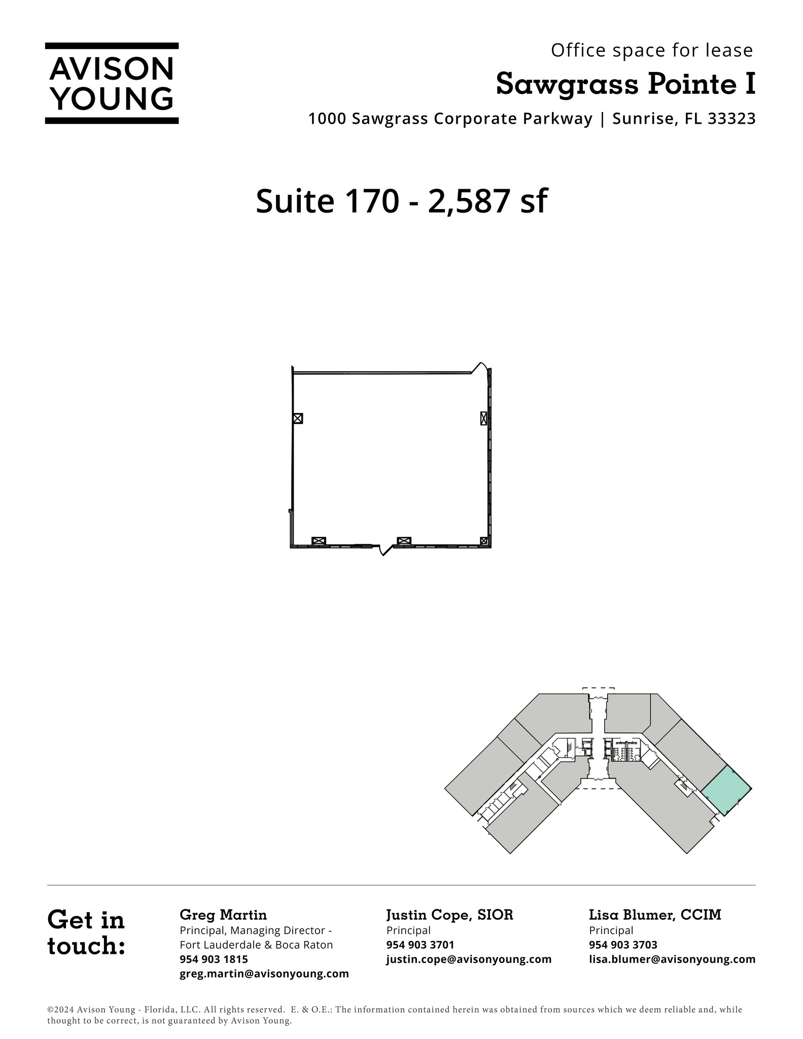 1000 Sawgrass Corporate Pkwy, Sunrise, FL en alquiler Plano del sitio- Imagen 1 de 1