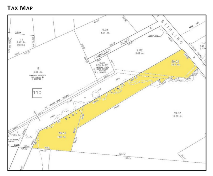 65 Stirling Rd, Warren, NJ en venta - Plano de solar - Imagen 3 de 3