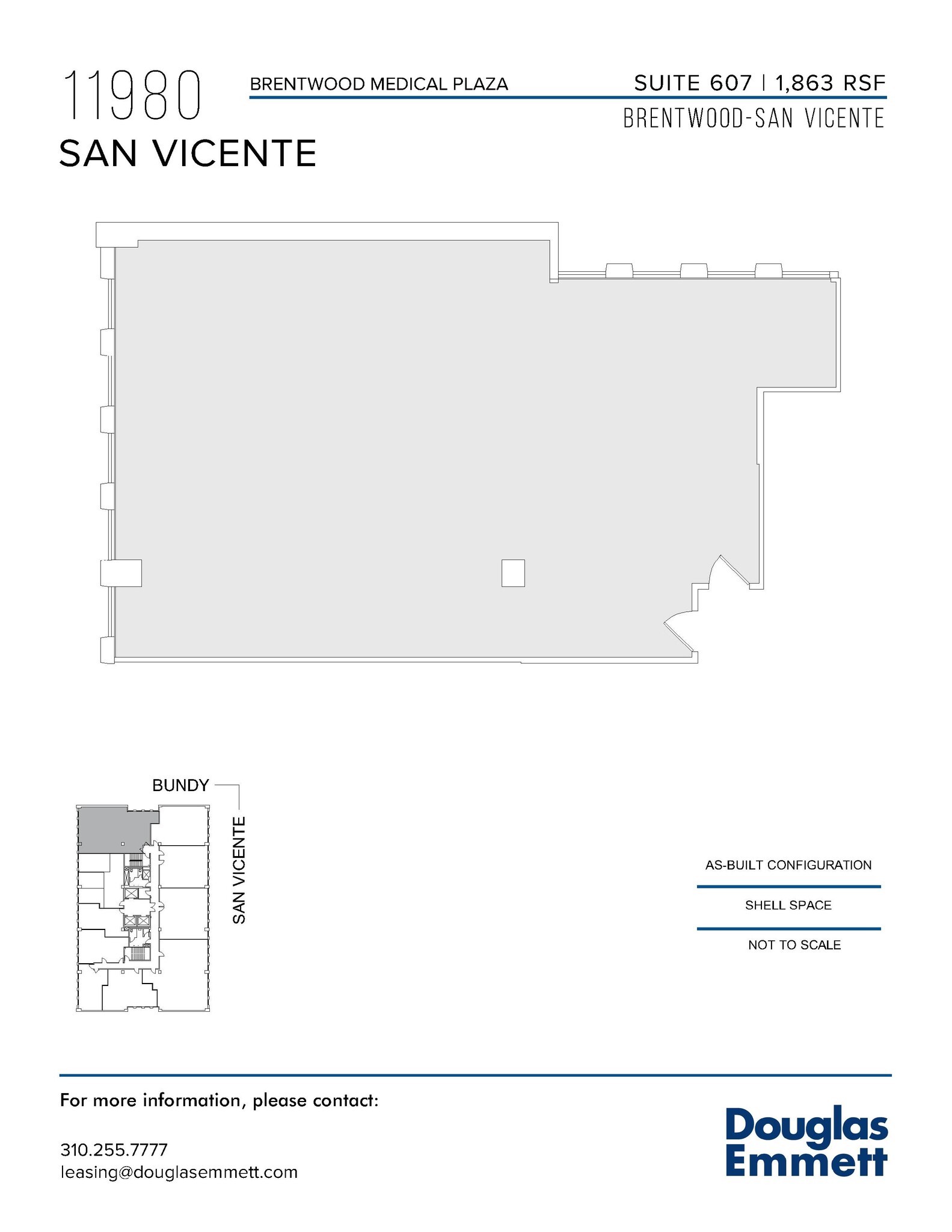 11980 San Vicente Blvd, Los Angeles, CA en alquiler Plano de la planta- Imagen 1 de 1