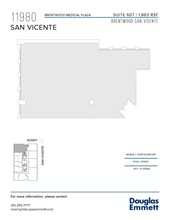 11980 San Vicente Blvd, Los Angeles, CA en alquiler Plano de la planta- Imagen 1 de 1