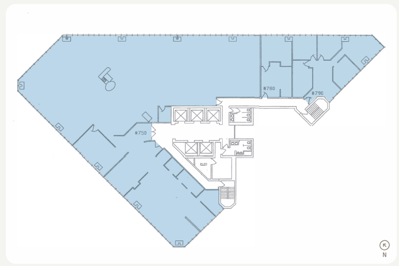 1500 W Georgia St, Vancouver, BC en alquiler Plano de la planta- Imagen 1 de 1