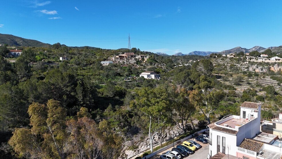 Terreno en Gata de Gorgos, Alicante en venta - Vista aérea - Imagen 1 de 12