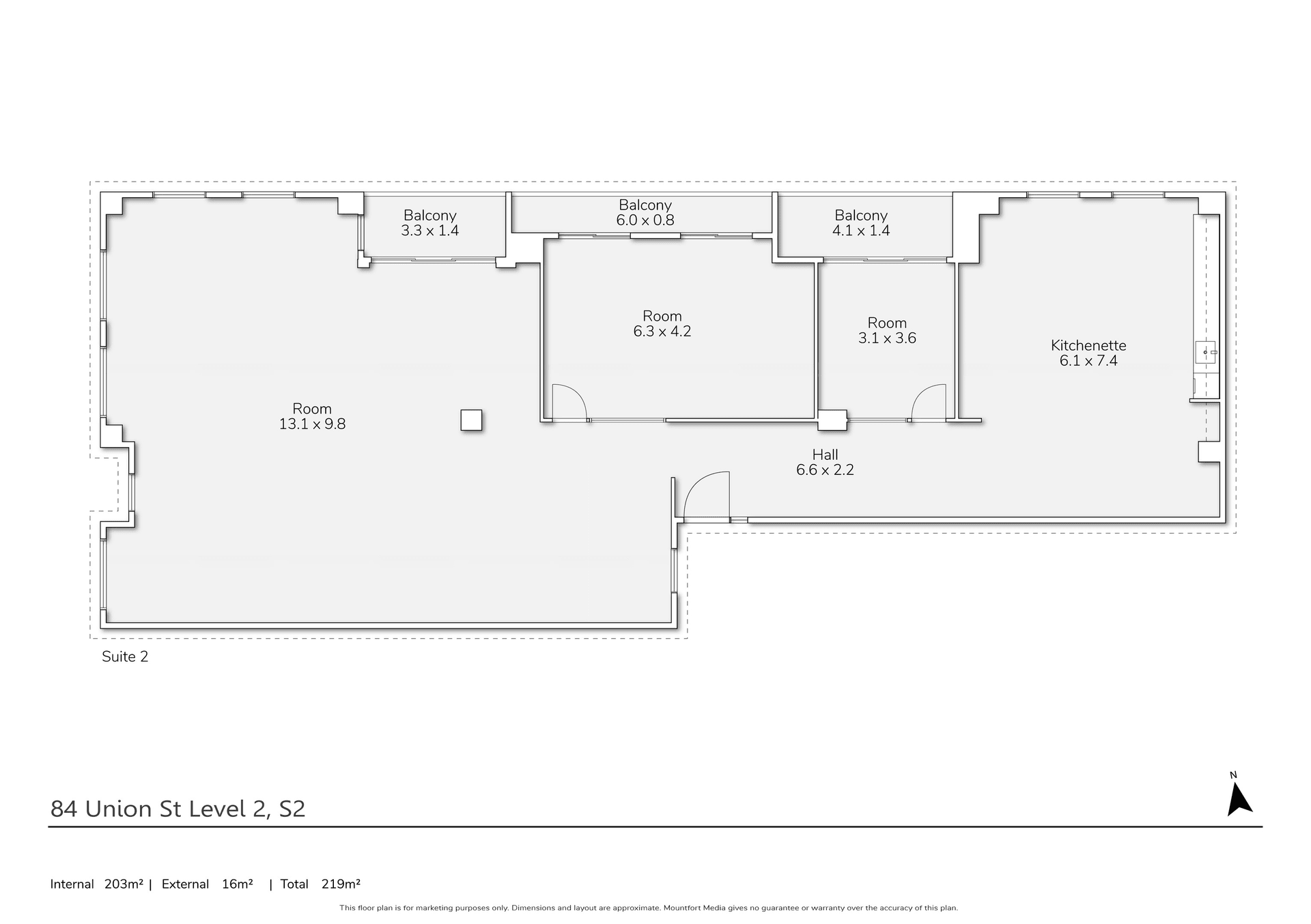 74-84 Union St, Pyrmont en alquiler Plano de la planta- Imagen 1 de 5