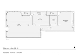 74-84 Union St, Pyrmont en alquiler Plano de la planta- Imagen 1 de 5