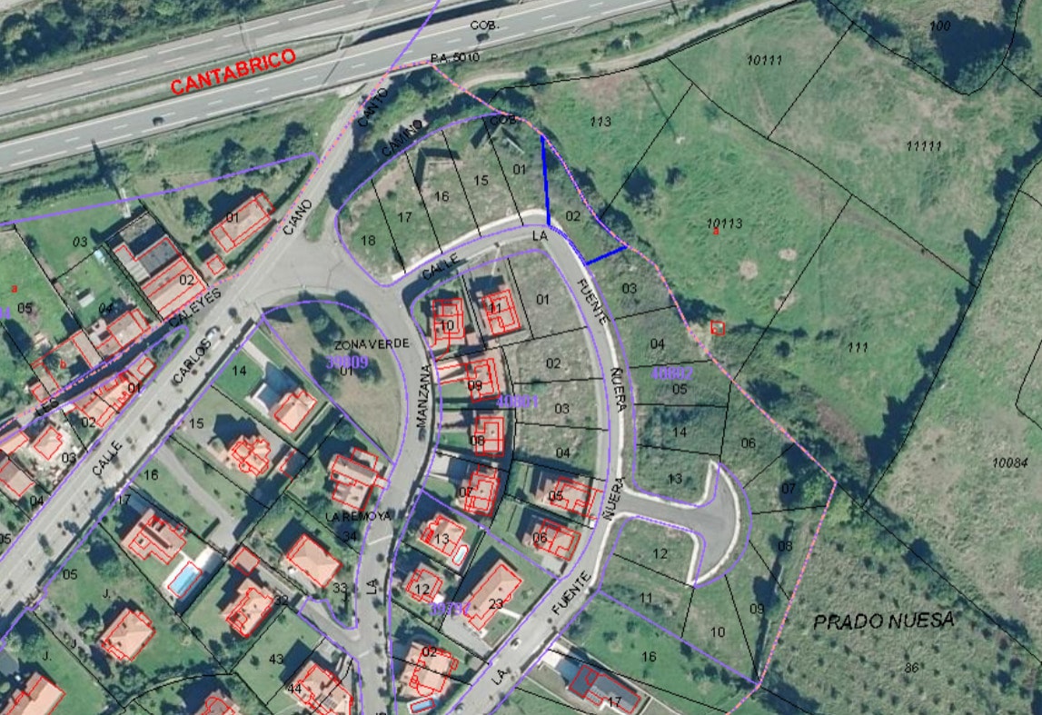 Calle la Fuente Ñuera, Villaviciosa, Asturias en venta Plano del sitio- Imagen 1 de 16