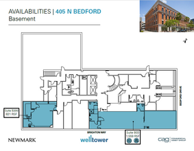 405 N Bedford Dr, Beverly Hills, CA en alquiler Plano de la planta- Imagen 1 de 4