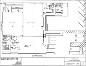 11111 W Olympic Blvd, Los Angeles, CA en alquiler Plano de la planta- Imagen 2 de 2