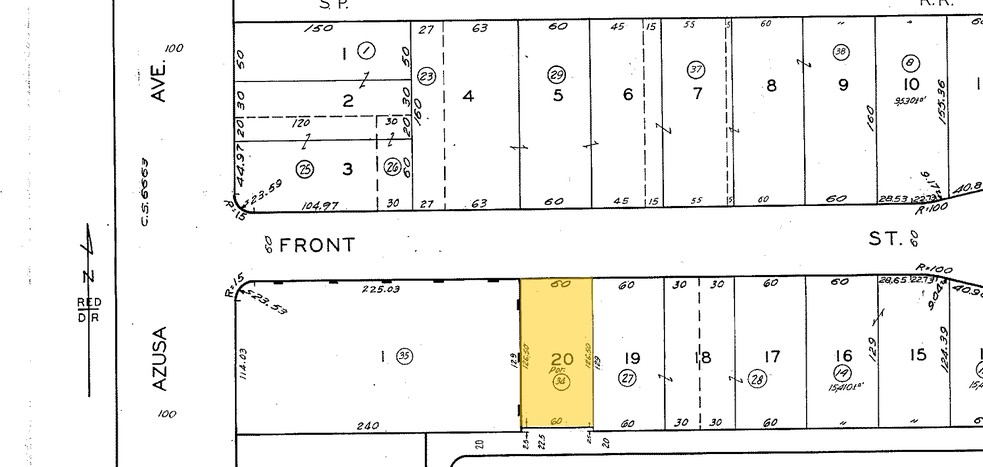 846 W Front St, Covina, CA en venta - Plano de solar - Imagen 3 de 14