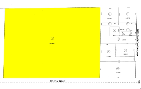 48.23 Acres Dillon Rd, Desert Hot Springs, CA en venta - Plano de solar - Imagen 3 de 3