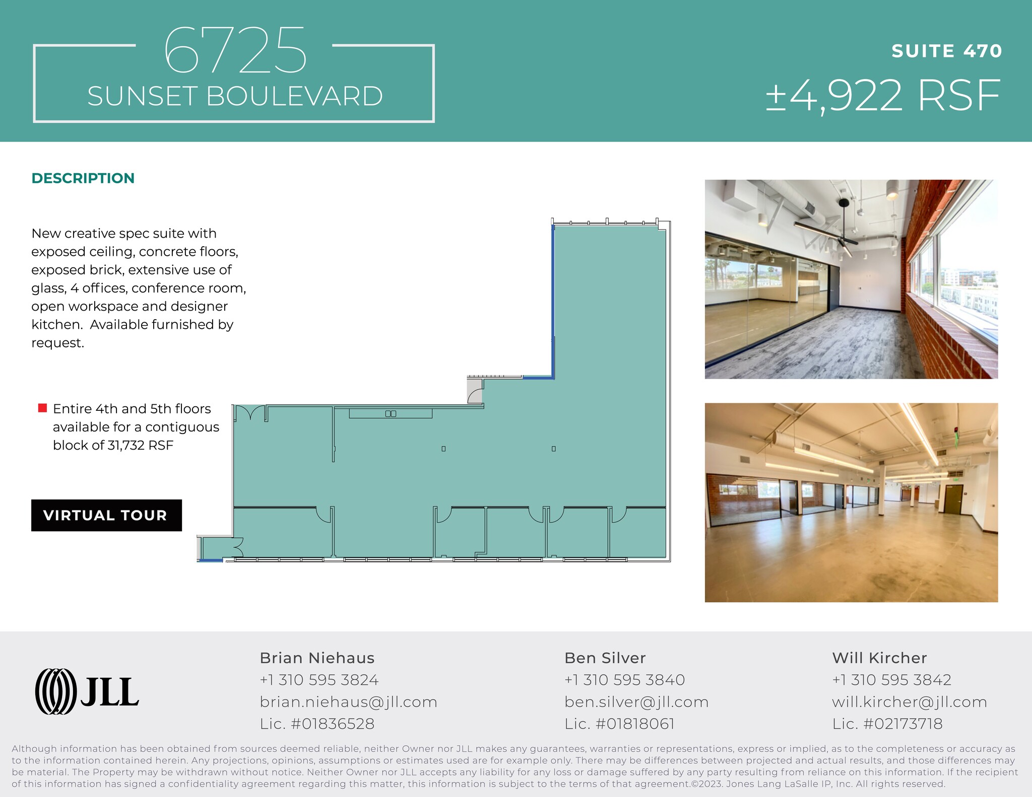 6725 W Sunset Blvd, Los Angeles, CA en alquiler Plano del sitio- Imagen 1 de 10