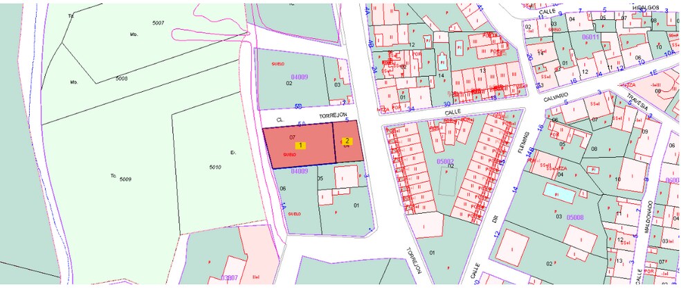 Terreno en Seseña, Toledo en venta - Plano de solar - Imagen 2 de 2