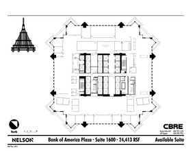 600 Peachtree St NE, Atlanta, GA en alquiler Plano de la planta- Imagen 1 de 1