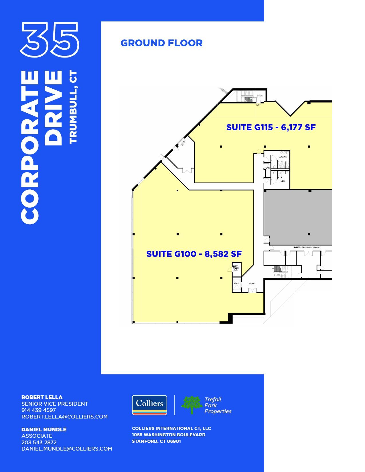 35 Corporate Dr, Trumbull, CT en alquiler Plano de la planta- Imagen 1 de 1