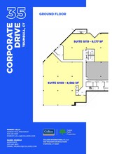 35 Corporate Dr, Trumbull, CT en alquiler Plano de la planta- Imagen 1 de 1