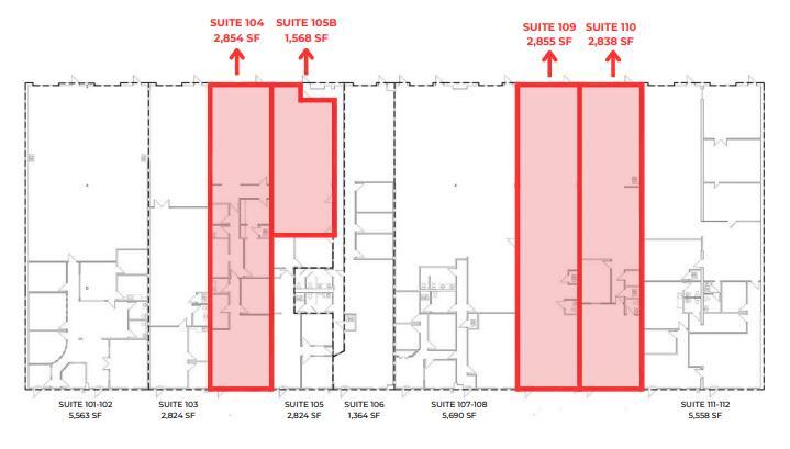 9620 E State Route 350, Raytown, MO en alquiler Plano de la planta- Imagen 1 de 1