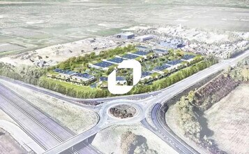 11-15 Rue Des Chevries, Aubergenville, YVE - AÉREA  vista de mapa