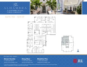 2 Alhambra Plz, Coral Gables, FL en alquiler Plano del sitio- Imagen 1 de 1