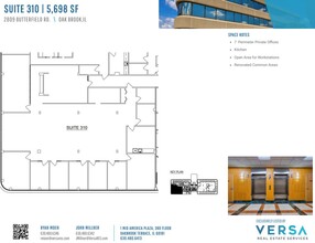 2707 Butterfield Rd, Oak Brook, IL en alquiler Plano de la planta- Imagen 1 de 1