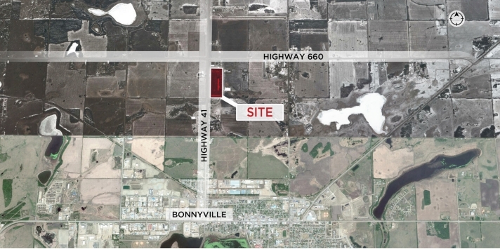 45521 660 Hwy, Bonnyville, AB en venta - Vista aérea - Imagen 3 de 5