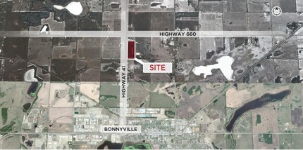 45521 660 Hwy, Bonnyville, AB - VISTA AÉREA  vista de mapa