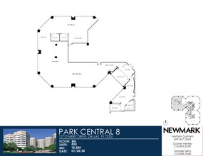 12750 Merit Dr, Dallas, TX en alquiler Plano de la planta- Imagen 1 de 1