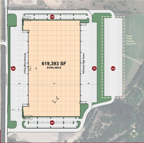 NWC Old Denton Rd & Westport Pky, Roanoke, TX en venta - Plano del sitio - Imagen 3 de 3