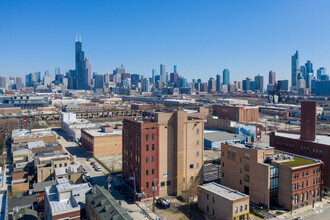 1719 S Clinton St, Chicago, IL - VISTA AÉREA  vista de mapa