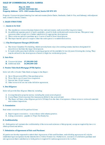 Sarnia Lot cartera de 3 inmuebles en venta en LoopNet.es - Foto del edificio - Imagen 3 de 3