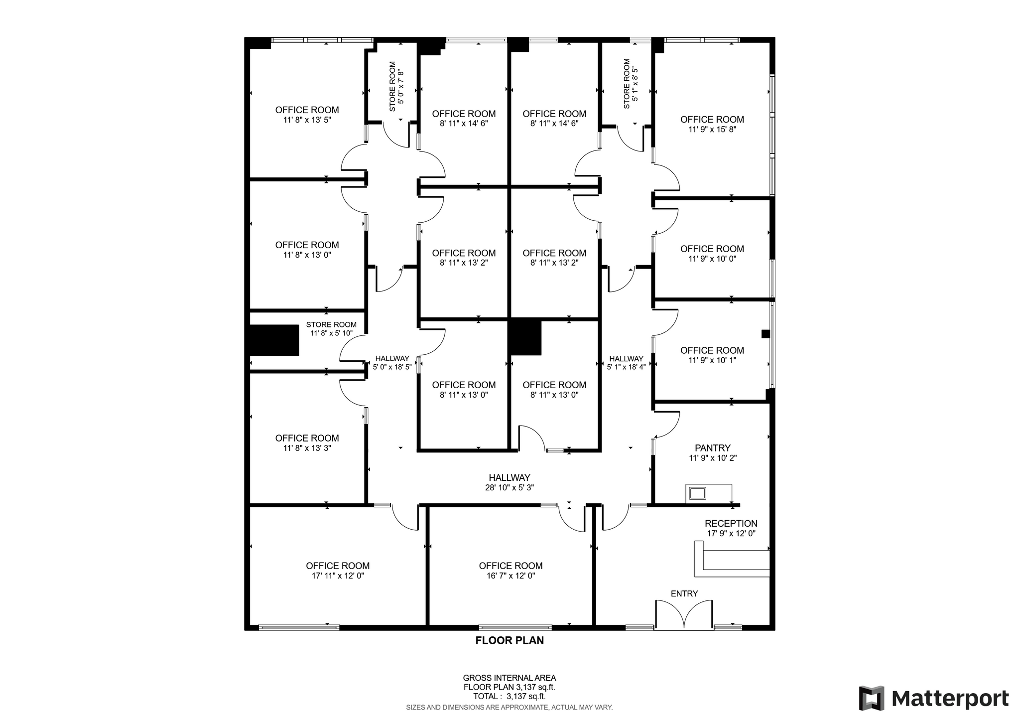 6140 Brent Thurman Way, Las Vegas, NV en alquiler Plano de la planta- Imagen 1 de 4