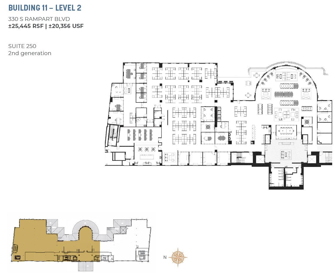 330-420 S Rampart Blvd, Las Vegas, NV en alquiler Plano de la planta- Imagen 1 de 1