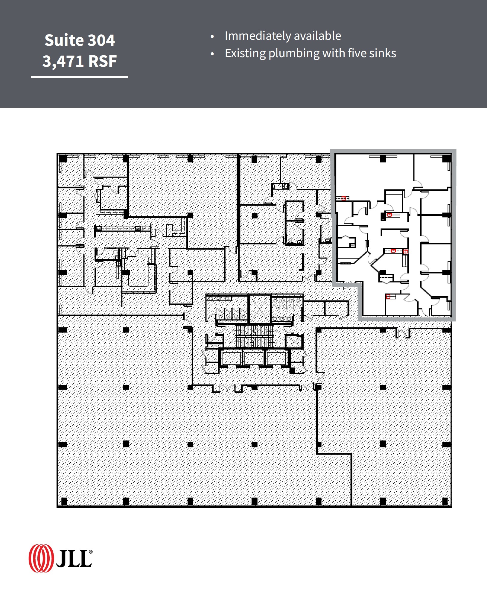 6000 Executive Blvd, North Bethesda, MD en alquiler Plano de la planta- Imagen 1 de 1