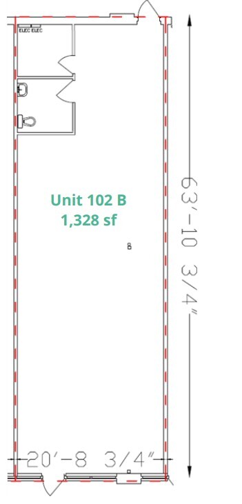 10210 111 Ave, Grande Prairie, AB en alquiler Plano de la planta- Imagen 1 de 1