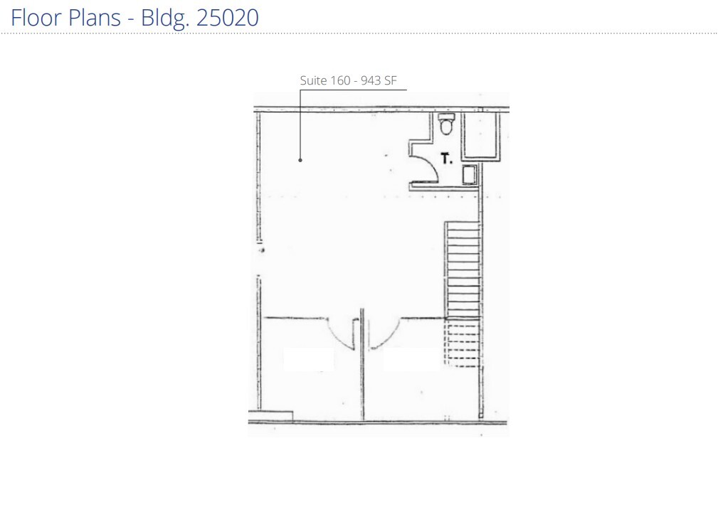 25031-25061 Avenue Stanford, Valencia, CA en alquiler Plano de la planta- Imagen 1 de 1