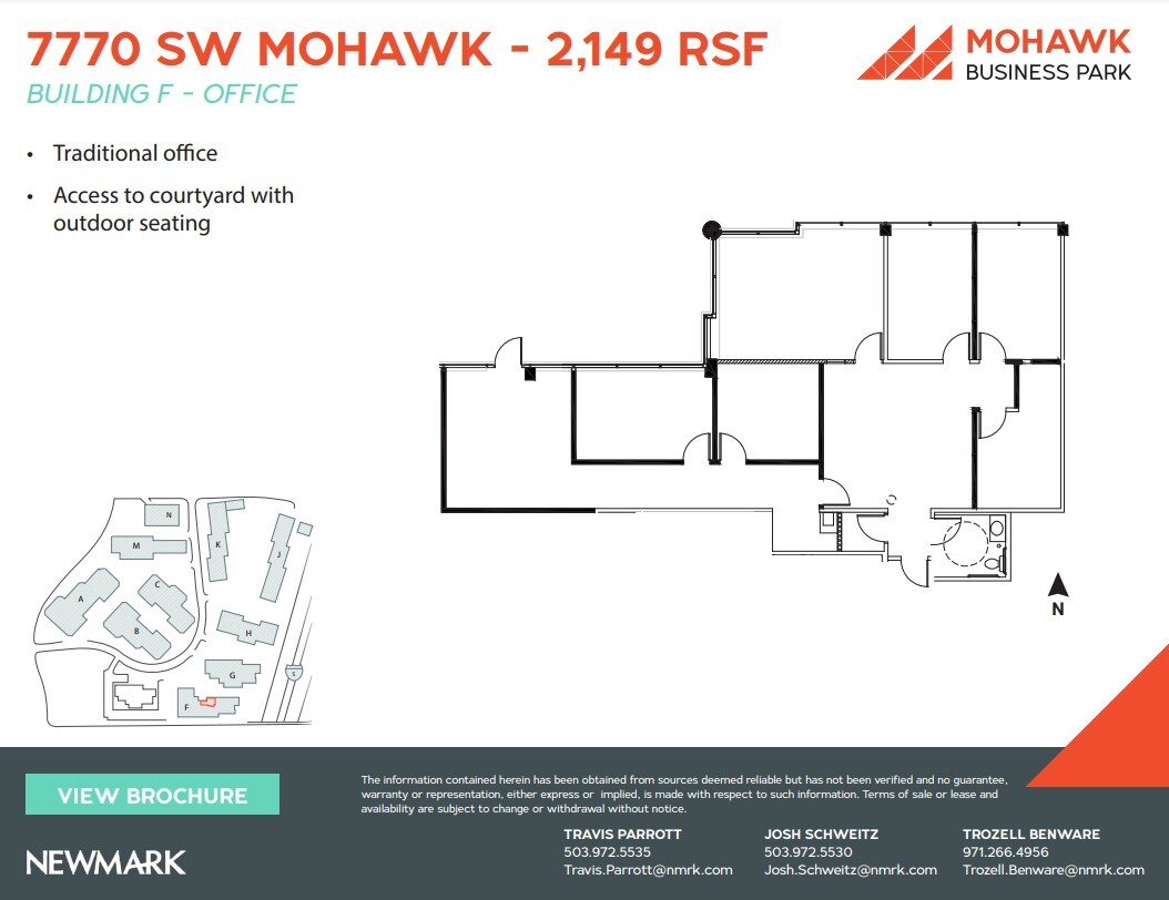 7600-7646 SW Mohawk St, Tualatin, OR en alquiler Plano de la planta- Imagen 1 de 1