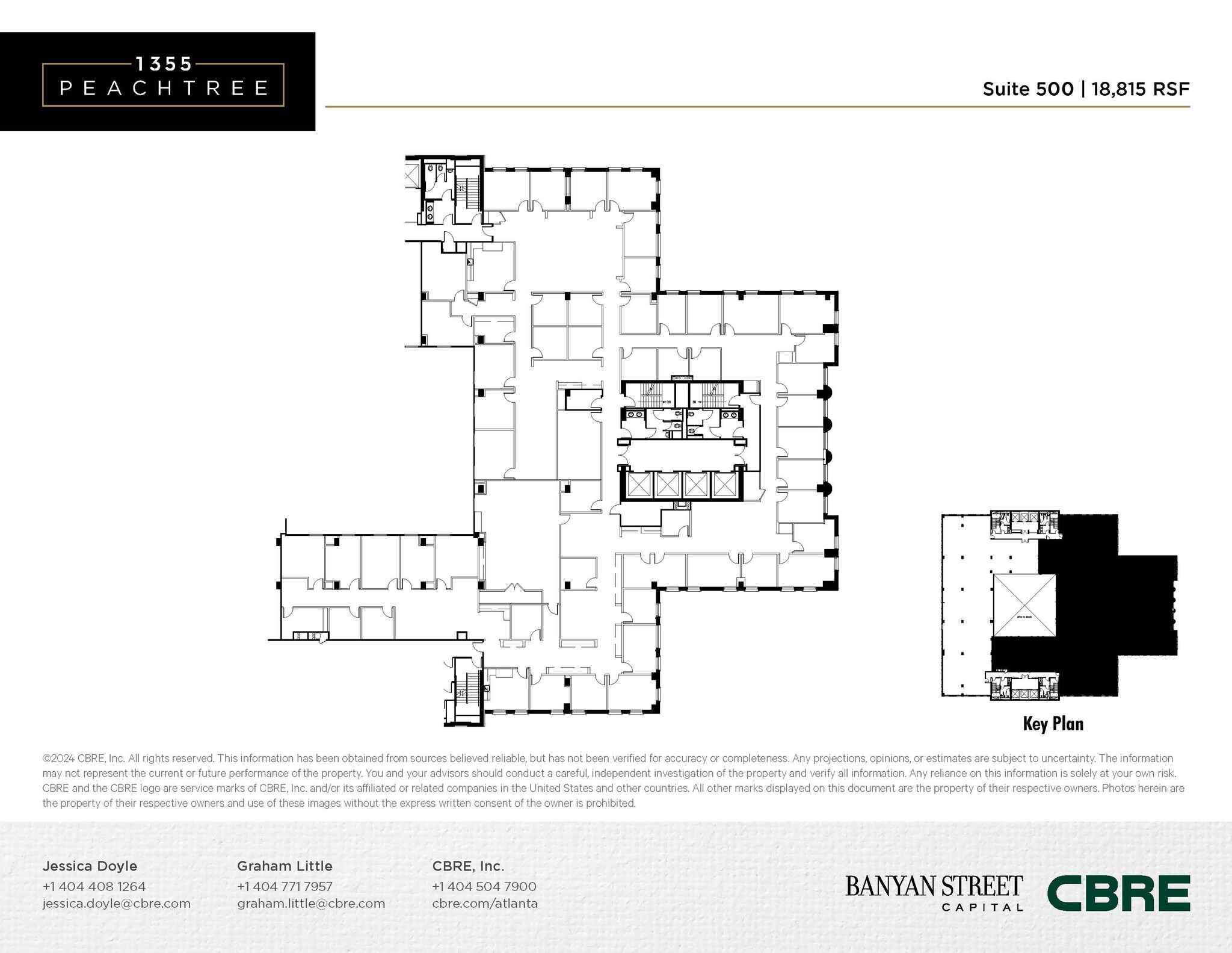 1355 Peachtree St NE, Atlanta, GA en alquiler Plano de la planta- Imagen 1 de 1