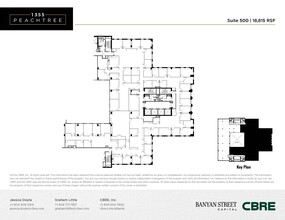 1355 Peachtree St NE, Atlanta, GA en alquiler Plano de la planta- Imagen 1 de 1