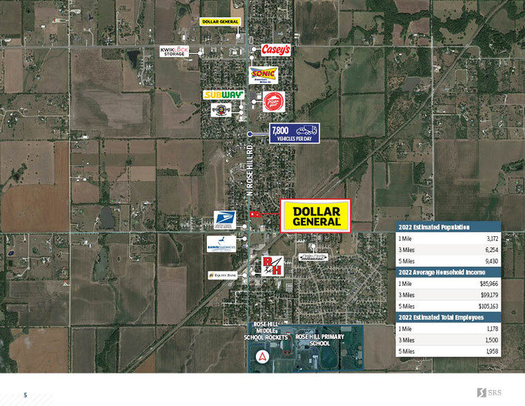 420 N Rose Hill Rd, Rose Hill, KS en venta - Foto del edificio - Imagen 1 de 2